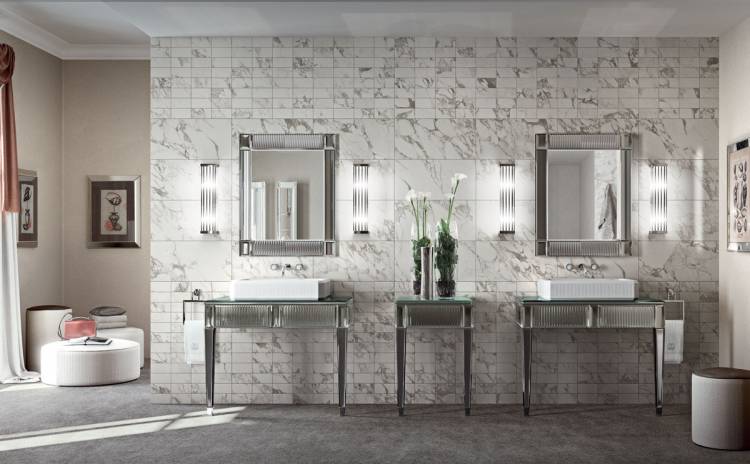 Rialto collection of luxury bathroom furniture by Oasis