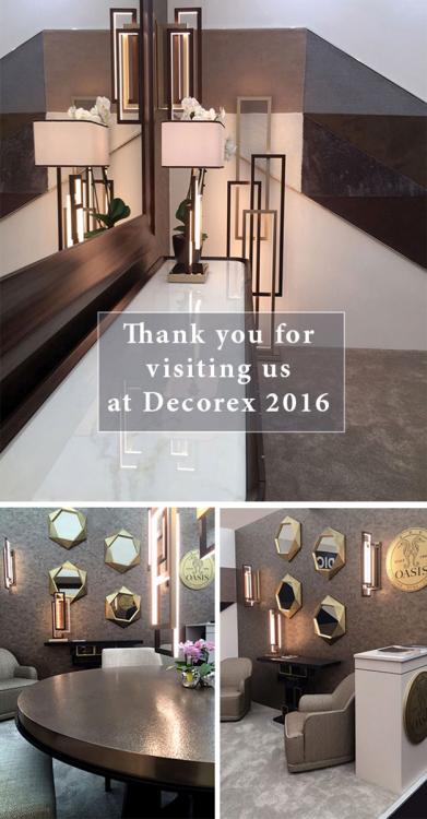 Большой успех на выставке Decorex 2016