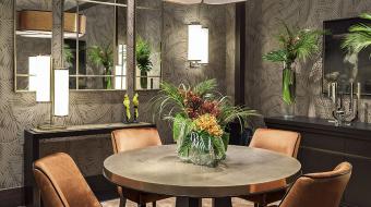 Autumn Leaves - Oasis dining room