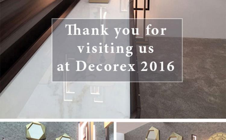 A great success at Decorex 2016