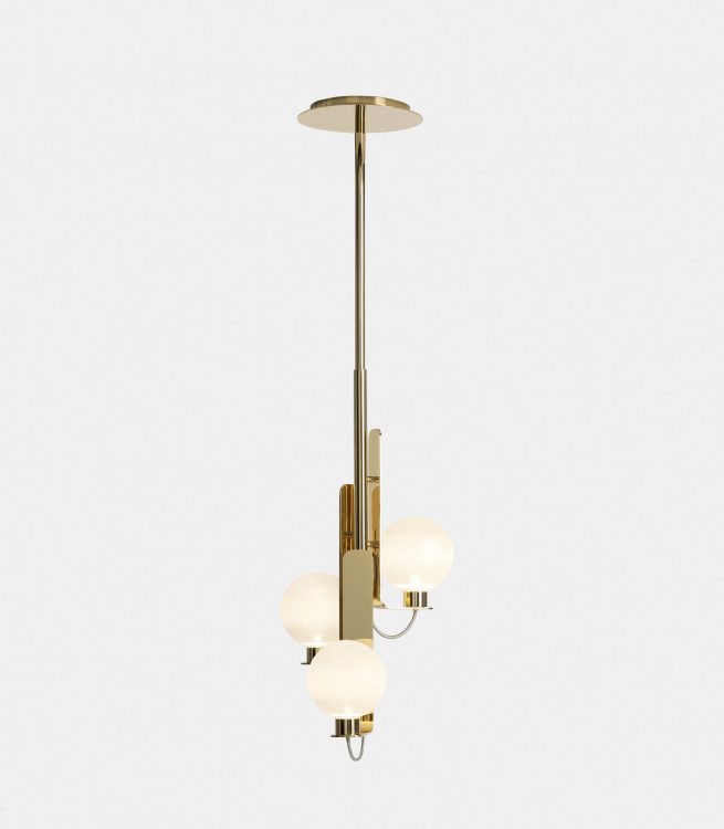 Ducale Sphera Up - Suspended Lamp - Single Unit - Smooth glass