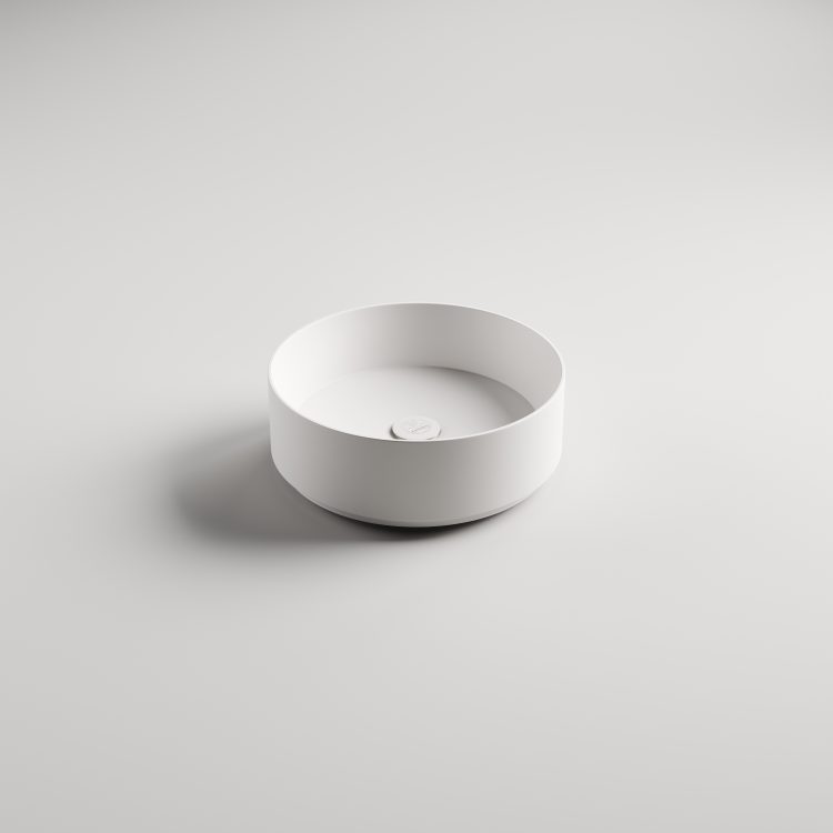 Julia countertop washbasin in Purefeel